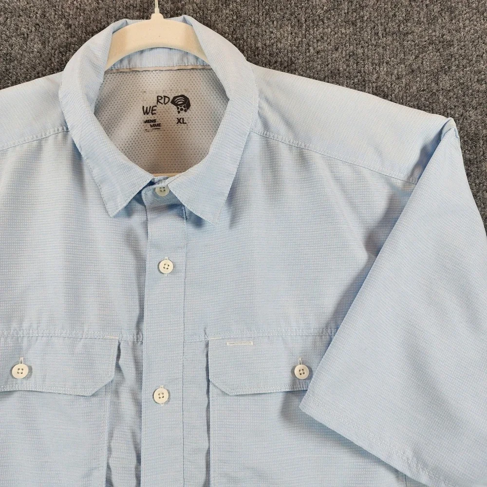 Mountain Hardwear Mens XLT Gorpcore‎ Hiking Fishing Camp Shirt Utility